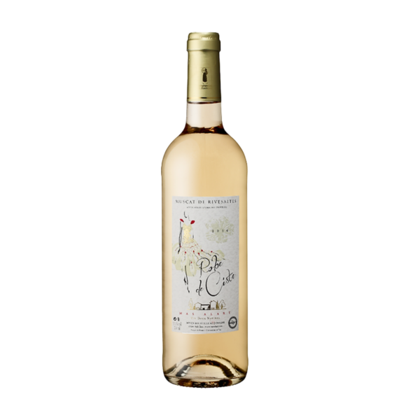 Bouteille de Muscat de Rivesaltes Robe de Ciste - Vin blanc doux du Mas Alart